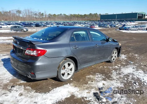 2013 Toyota Corolla S from USA, damaged, VIN 2T1BU4EE6DC984145